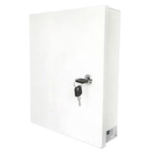 HAYDON MARKETING A4 Metal Document Box 314mm x 250mm x 68mm - White HAY-DOCBOX