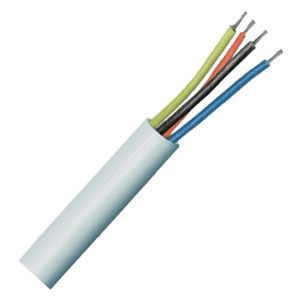 Securi-Flex Alarm Cable TCCA Type 3 To BS4737 White - 4 Core LSF SFX/4C-TY3-LSF-WHT-100