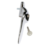 YALE Quartus Offset Espag Window Handle - LH Chrome