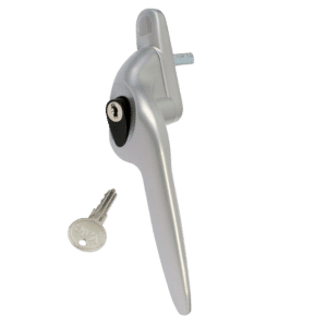 YALE Quartus Offset Espag Window Handle - RH Silver