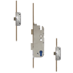 GU Secury Auto TENF With Standard Latch And 2 Deadlocks Square Faceplate 20x2285mm - 45/92