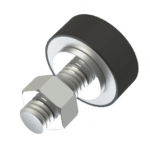 GATEMASTER Gate Bump Stop - 18mm Diameter x 7mm Buffer BS18
