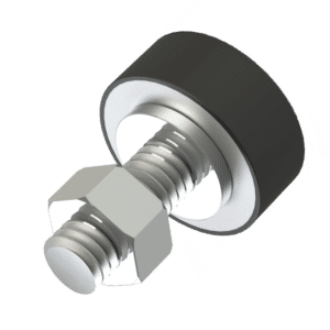 GATEMASTER Gate Bump Stop - 18mm Diameter x 7mm Buffer BS18