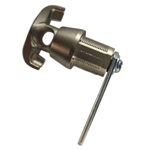 L&F 5720 Push-To-Turn 20mm Latch Lock - To Accept Padlock