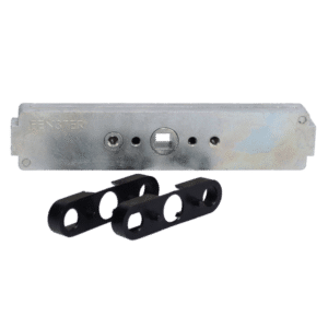FENSTER Bi Fold Lock Case - Silver
