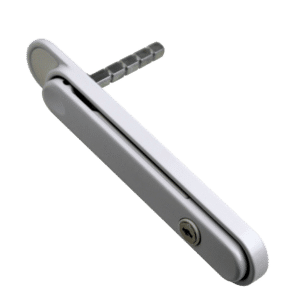 GREENTEQ Clearline Centrefold Clearspan Bi Fold Handle - White