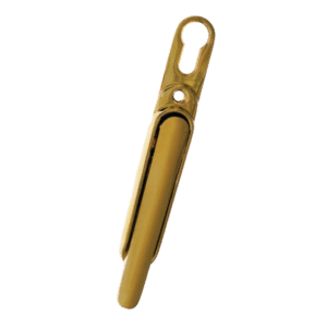 GREENTEQ Clearline Slimfold Bi-Fold Door Handle With Euro Cut Out - Gold