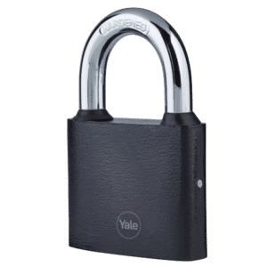YALE Y111B Series Cast Iron Open Shackle Padlock Black - 60mm Y111B/60/132/1