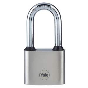 YALE Y112 Series Disc Tumbler Long Shackle Cast Iron Padlock - 30mm Body with 37mm Long Shackle