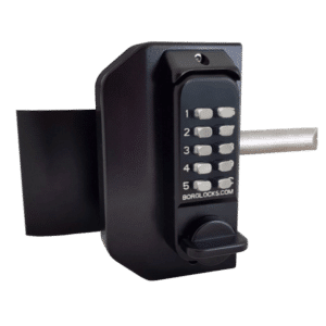 BORG LOCKS BL3080 MG Pro ECP Easicode Mini Gate Lock Knob Operated Keypad With Inside Handed Pad - LH Push