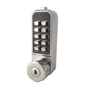 BORG LOCKS BL1706 Vertical Mini Cabinet Lock Easicode Pro c/w Cam And Key Override - BL1706 SC ECP