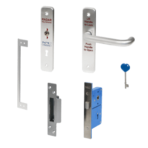 N&C Phlexicare Genuine RADAR Lockset SAA - Right Hand