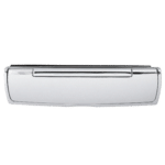 HOPPE Suited 310mm Letter Plate With Sprung Sleeve AR708A - Polished Chrome 87143400