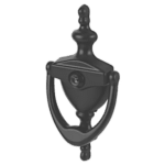 HOPPE Suited Traditional Knocker With 120 Degree Viewer AR727K - Anthracite Grey 50022118