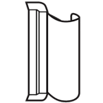 ROTO NT Stay Arm Cover - White 230252