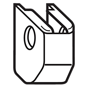 ROTO NT Pivot Rest Cover Type A - White 258926