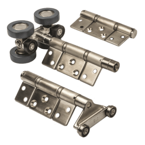 CENTOR Concealed Intermediate Carrier Set To Suit E3 Bi-Fold System - Stainless Steel