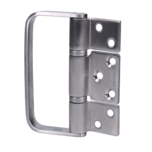CENTOR Offset Single Hinge Outward Opening With Handle For E3 Bi-Fold System - Stainless Steel