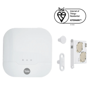 YALE SensCheck Door Sensor To Suit Yale Smart Doors - Kit With Sync Hub 1A-301
