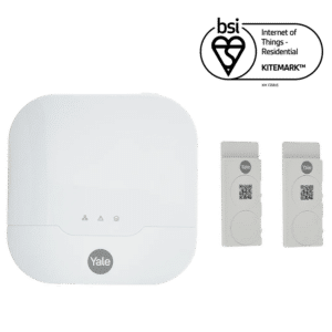 YALE SensCheck Window Sensor To Suit Yale Smart Doors - Kit With Sync Hub 1A-302