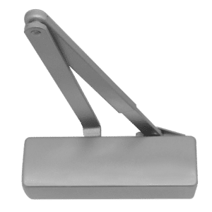 GEZE TS1500 Size 3-4 Overhead Door Closer - Satin Stainless Steel