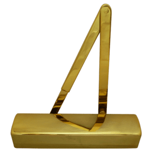 GEZE TS4000S Size 1-6 Overhead Door Closer - Polished Brass