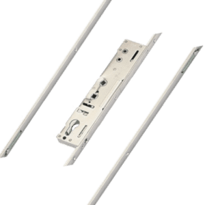 LOCKMASTER Slave Multipoint Lock With 16mm Faceplate - Twin Spindle - Unsprung