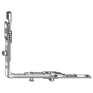 SIEGENIA Titan AF Bottom Corner Drive TEUL5020 - Silver (Galvanised)