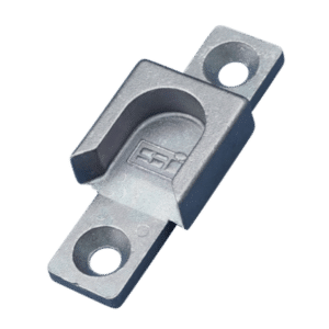 SIEGENIA Titan AF A0440 CASEMENT STRIKER 287880 - Silver (Galvanised)