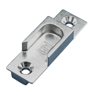 SIEGENIA Titan AF A0720 CASEMENT STRIKER 287972 - Silver (Galvanised)