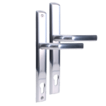 MILLENCO Lever/Lever Sprung Handle 117mm Centres - Polished Silver
