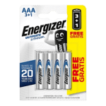 ENERGIZER AAA Ultimate Lithium Battery - AAA (3+1 Free Pack)