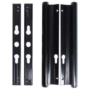 CAL Universal Patio Repair Handle Set Euro/Euro With 7mm Levers - Black