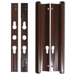 CAL Universal Patio Repair Handle Set Euro/Euro With 7mm Levers - Brown