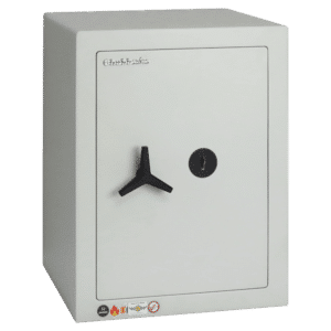CHUBBSAFES Homevault S2 Plus Burglary & Fire Dual Protection Safe 4,000 Rated - 55-KL S2 Plus - Key Operated (56.5Kg)