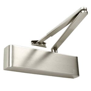 RUTLAND Fire Rated TS.9205 Door Closer Size EN 2-5 With Backcheck & Delayed Action - Satin Nickel