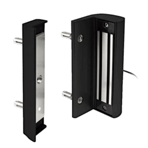 LOCINOX Surface Mounted MAGMAG3000 Electromagnetic Gate Lock Without Handle - Black