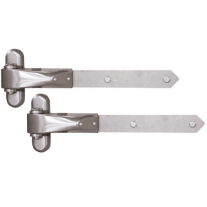 LOCINOX 4DW Vandal Proof SSS Gate Hinge With 4 Dimension Adjustment - 400mm Arm Length