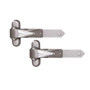 LOCINOX 4DW Vandal Proof SSS Gate Hinge With 4 Dimension Adjustment - 300mm Arm Length