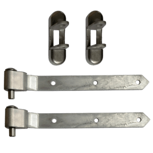 LOCINOX 3DW 350 Vandal Proof Gate Hinge With 3 Way Adjustment - Galvanized Steel