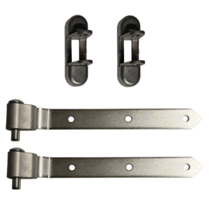 LOCINOX 3DW 350 Vandal Proof Gate Hinge With 3 Way Adjustment - Stainless Steel