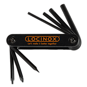 LOCINOX Multifunctional Tool 7 -in-1 - Multitool Black