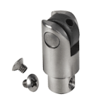 LOCINOX Adjustable Rollerball C/W 2 Screws - To Suit 40mm Profile