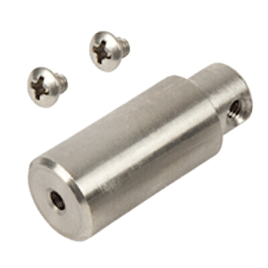 LOCINOX Dead Bolt End C/W 2 Screws - Suits 60mm Lock
