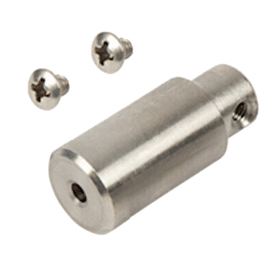 LOCINOX Dead Bolt End C/W 2 Screws - Suits 40mm Lock