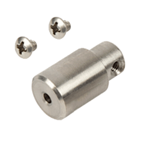 LOCINOX Dead Bolt End C/W 2 Screws - Suits 30mm Lock