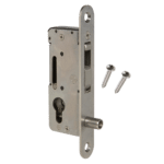 LOCINOX Gate Insert Lock H-COMPACT With Hook - Stainless Steel