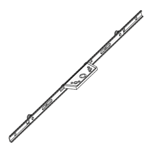 AVOCET Urail Espag Rod 16mm Faceplate & 8mm Cam With 20mm Backset - 1000mm