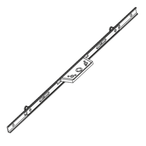 AVOCET Urail Espag Rod 16mm Faceplate & 8mm Cam With 25mm Backset - 800mm