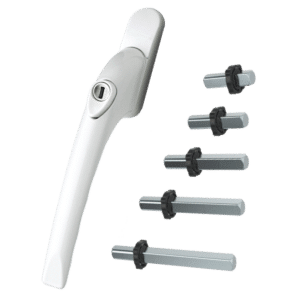 MILA Prolinea Inline Espag Handle Multi Spindle - White